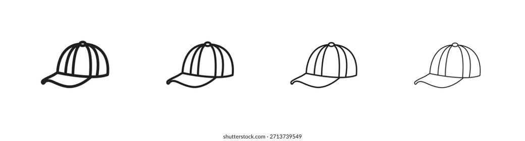 Umrisssymbol des Kapitelsymbols. Bearbeitbare Stroke-Auflistung.