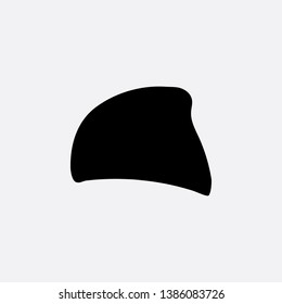 cap icon sign signifier vector
