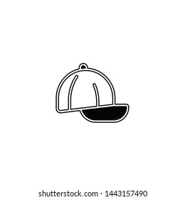 cap   icon sign signifier vector