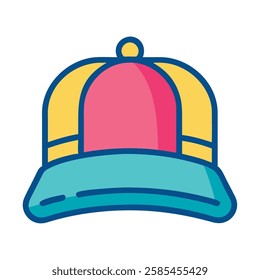 A cap icon for skating sports and activities