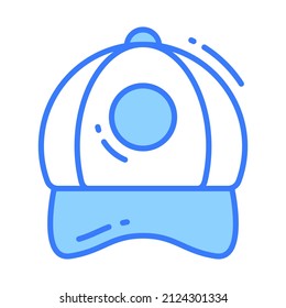 cap icon, trendy Style, Isolated on White Background, Stock vector illustrations.