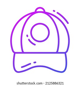 cap icon, trendy Style, Isolated on White Background, Stock vector illustrations.