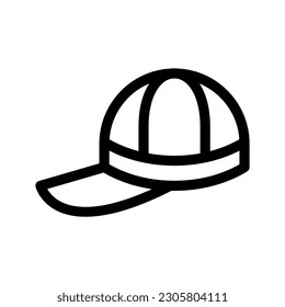 Cap Icon Vector Symbol Design Illustration