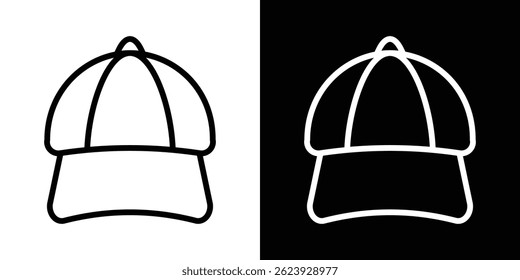 Cap icon vector for web and mobile app. Symbol isolated.