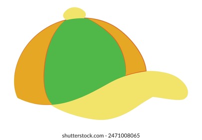 Cap isolated on white background