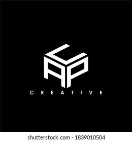 CAP Letter Initial Logo Design Template Vector Illustration