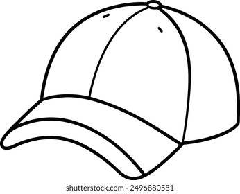 Diseño de Ilustración vectorial de silueta de arte de línea de tapa