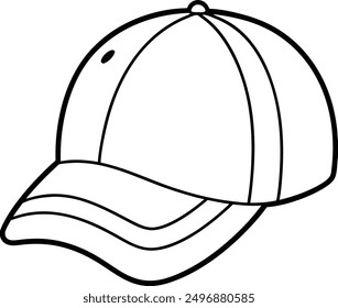 Diseño de Ilustración vectorial de silueta de arte de línea de tapa