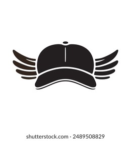 Cap logo Design with vector