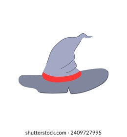 cap magician hat cartoon. man illusion, illusionist vintage, cylinder bunny cap magician hat sign. isolated symbol vector illustration