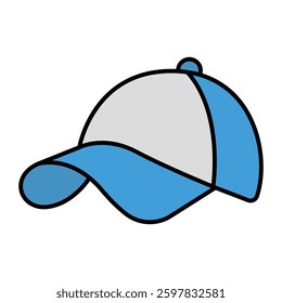 cap sign symbol vector flat icon