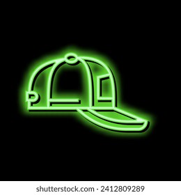 vector del signo de la luz de neón de verano del capuchón. ilustración de fin de semana