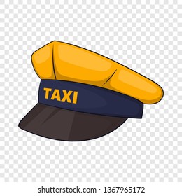 Cap taxi driver icon in cartoon style isolated on background for any web design 