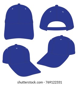 Cap template using for fashion cloth design and assessorie for designer to make mock up or blue print in copany
