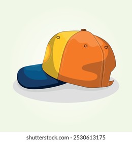 Cap Vector art illustration Sports cap