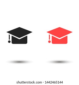 cap vector eps 10 icon , Lorem ipsum flat design