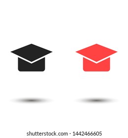 cap vector eps 10 icon , Lorem ipsum flat design