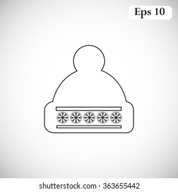Cap vector icon
