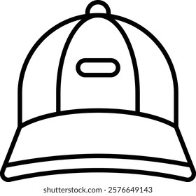 Cap vector icon. Can be used for printing, mobile and web applications.
