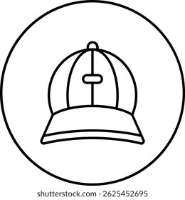 Cap vector icon. Can be used for printing, mobile and web applications.