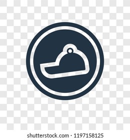Cap vector icon isolated on transparent background, Cap transparency logo concept