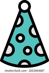 cap vector illustration isolated on a transparent background . colour vector icons for concept or web graphics.