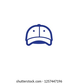 Cap vector isolated icon