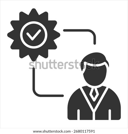 Capability Glyph Icon Vector Illustration