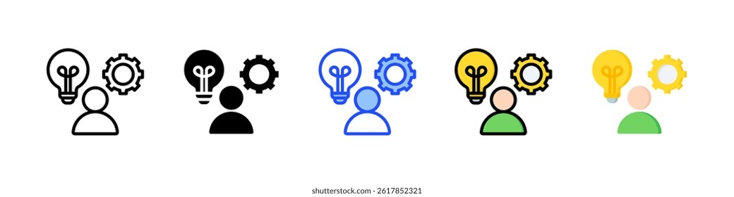 Capability Icon Collection With Multiple Styles