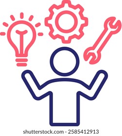 Capability Icon Color Vector Illustration