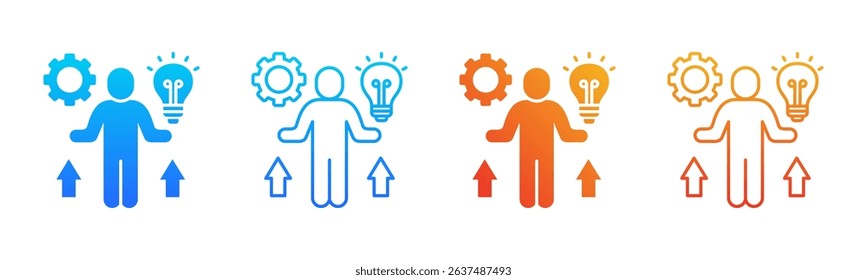 Capability icon sheet multiple style collection