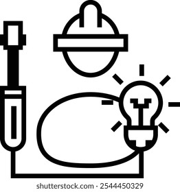 Capacidade de um ícone de arte de linha