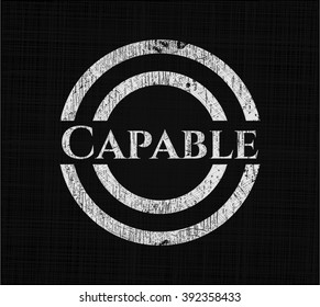 Capable on blackboard