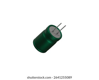 capacitor icon 3d illustration render