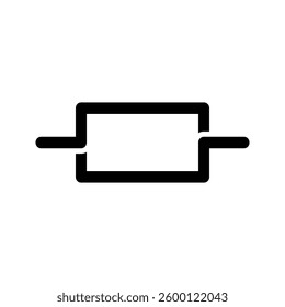 capacitor icon flat trendy popular simple