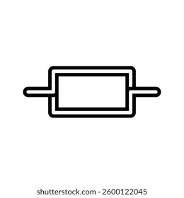capacitor icon flat trendy popular simple