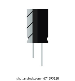 capacitor vector flat