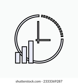 Icono de capacidad. Medidas, símbolo de proporción.
