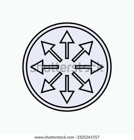 Capacity Icon. Measures, Proportion Symbol.