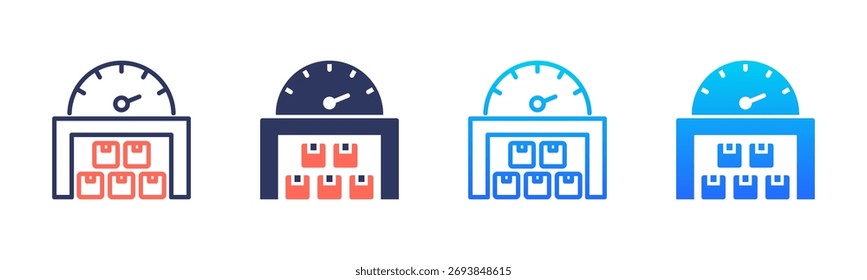 Paquete de iconos de capacidad en varios estilos