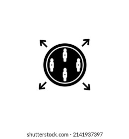 plantillas de diseño de vectores de iconos de capacidad 
