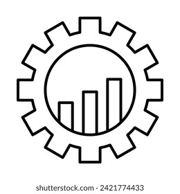 Capacity Vector Line Icon Design