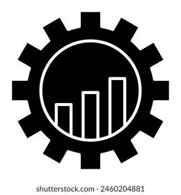 Symboldesign der Kapazitätslinie für die Vektorgrafik