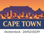 Cape Town’s breathtaking Table Mountain offers an iconic backdrop to the city’s ocean views, making it a popular destination for both nature lovers and urban explorers