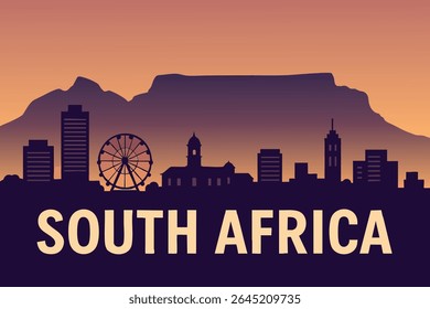 Cape Town’s breathtaking Table Mountain offers an iconic backdrop to the city’s ocean views, making it a popular destination for both nature lovers and urban explorers