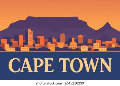 Cape Town’s breathtaking Table Mountain offers an iconic backdrop to the city’s ocean views, making it a popular destination for both nature lovers and urban explorers