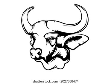 2,611 Cape Buffalo Black White Images, Stock Photos & Vectors ...