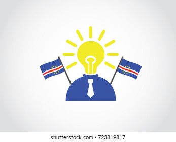 Cape de Verde Bright Idea Businessman