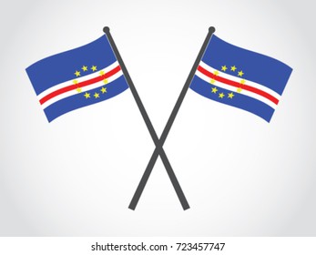 Cape De Verde Cross Flag