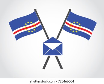 Cape De Verde Emblem Mail Service